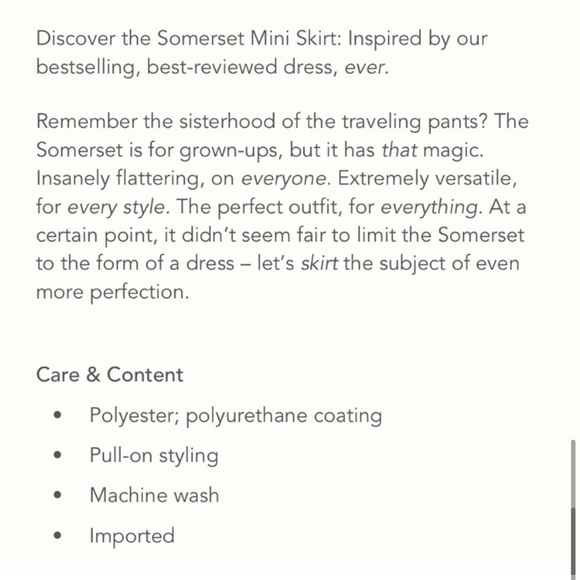 NWT Anthropologie The Somerset Mini Skirt;
Faux Leather Edition in Black - Picture 12 of 12